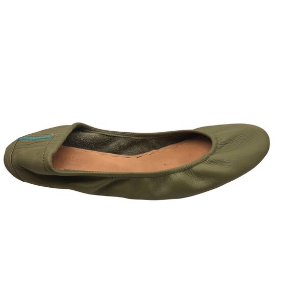 Tieks Olive Green Women's Ballerina Flats Size 10 - Picture 5 of 6